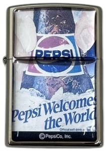 【ZIPPO】ジッポー：2001年製 新品 未使用 ペプシ＜PEPSI＞②